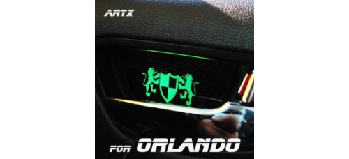 artx lux led inside door plates chevrolet orlando 2011-13